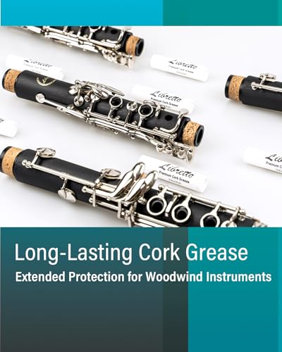 image for Libretto Clarinet Swab Kit, Pull Through Swab + Cork Grease, Microfibe