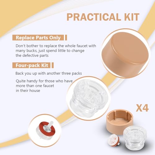 Kit de substituição de boia de disjuntor a vácuo RK-17VB para torneiras de parede Woodford modelo 17