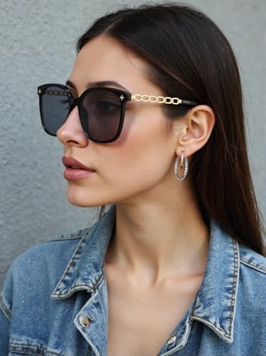 Ladies Sunglasses Polarized Uv Protection,Womens Sunglasses Oversized,Large Big Sun glasses For Women Trendy2