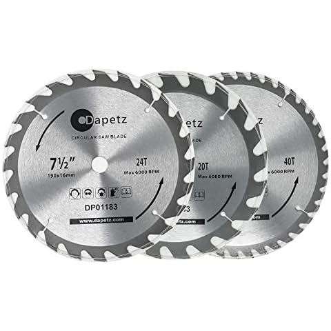 Dapetz TCT Circular Wood Saw Blades Set Cover