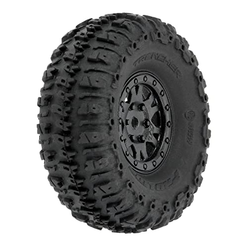Pro-Line Racing 1/24 Trencher F/R 1.0 TRS MTD 7mm Blk Impulse 4 PRO1020910 RC Tire
