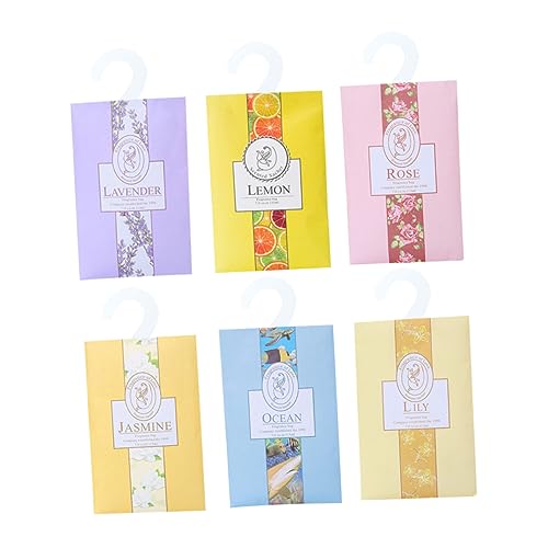 6 Sacchetti Profumati Per Cassetti Armadi Guardaroba 5 Gusti Casuali Rosa Gelsomino Giglio Oceano Sacchetti Profumati Da Appendere Per