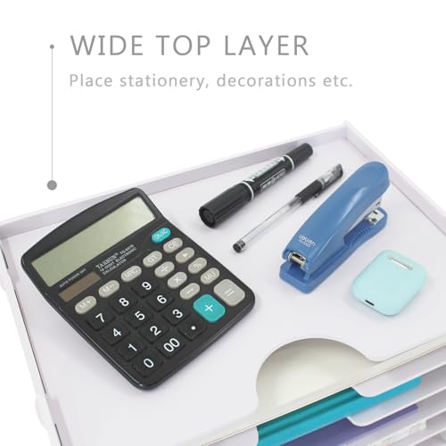 Porte-documents 7 niveaux larges pour trier vos courriers - 4