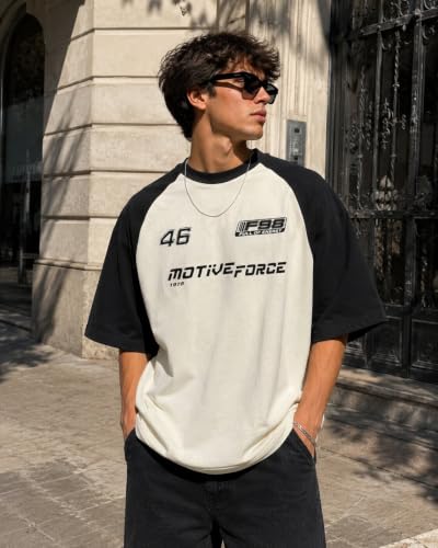 Image of ColorChakra Oversized Tshirt for Mens Down Shoulder Loose fit t-Shirt Men Oversize t-Shirt M to 4XL