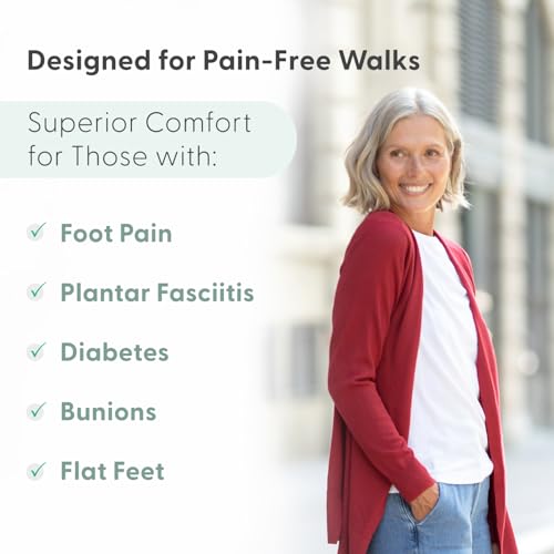 Orthofeet Women's Orthopedic Leather Casey Clogs for Plantar Fasciitis Relief4