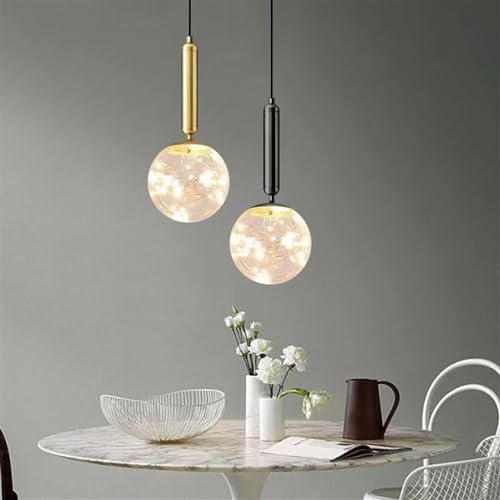Lustre pour îlot de cuisine avec intensité variable et suspension LED 8W