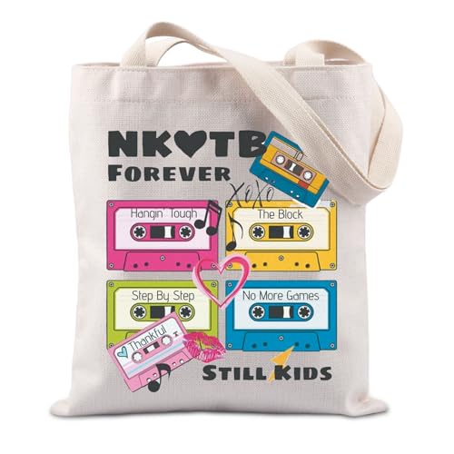 Image of TIIMG NK*TB Gift 90s Music Band Gift Music Lover Gift Classical Pop Music Band Concert Fans Gift Tote Bag