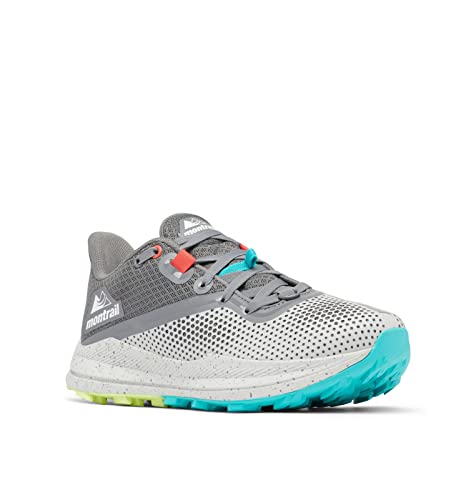Columbia Tênis de corrida feminino Montrail Trinity Fkt Trail, Grey Ice, Bright Aqua, 38