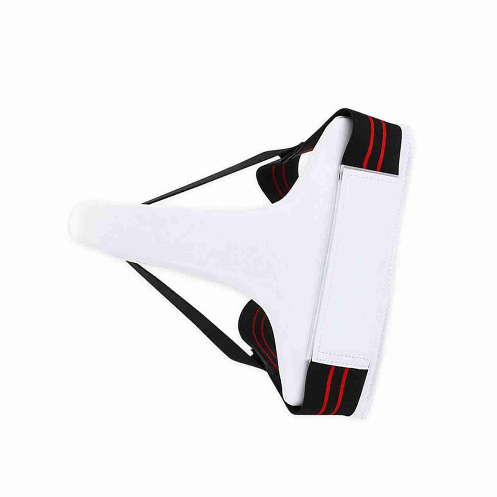 Snnozy Women Taekwondo Groin Guard Boxing Karate Jockstrap Sanda Crotch Protector (L)