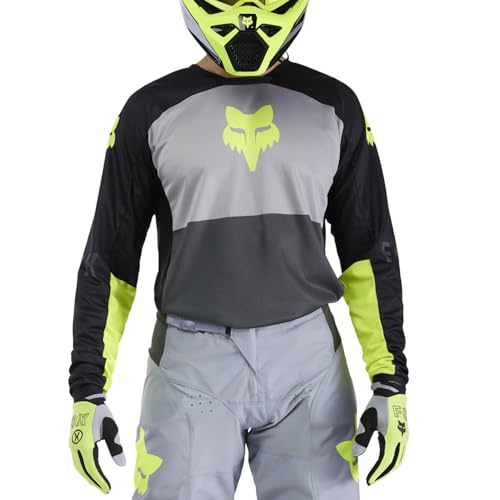 Fox Racing - 180 Out Maillots - Adulte Homme - Maillot de Motocross, Maillot de Moto, Maillot Tout-Terrain, Maillot Dirt Bike, Noir, XS
