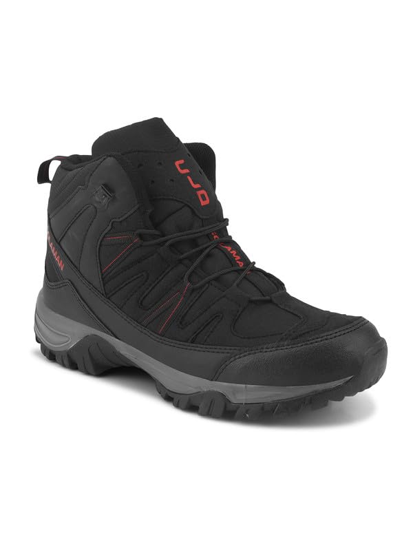 Image of CLD Trekking Shoes for Man Outdoor Hiking Shoes for Man high Neck Shoe for Men Anti Skid Trekking Boots Water Repellent Tracking Shoe for Men Breathable Hiking Boots