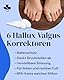 YOGAMEDIC Hallux Valgus Korrektur Set - 2 Zehenspreizer & 2 Hallux Valgus Schiene - 0% BPA Zehentrenner Einlagen für Schuhe, Hammerzehen Korrektur, Zehenschutz Tag & Nacht Bandage für Damen & Herren