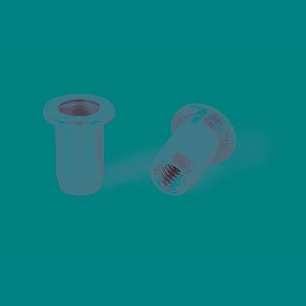 Bralo - Tuerca acero cabeza ancha m5x12mm