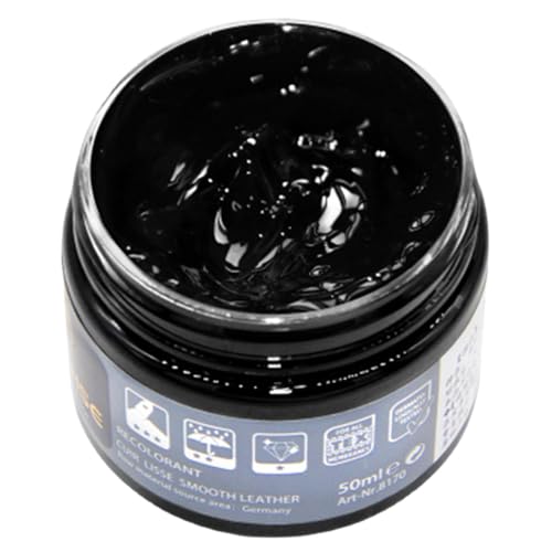 Genérico Restaurador de Cuero – Crema Reparadora y Bálsamo Recolorante | Acondicionador de Cuerò Multiuso | para Asientos de Auto, Sofás, Bolsos, Zapatos, Ropa | Gel Restauración Cuero 50ml