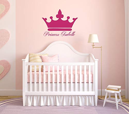 Vinilo decorativo corona personalizada para pared miniatura 5