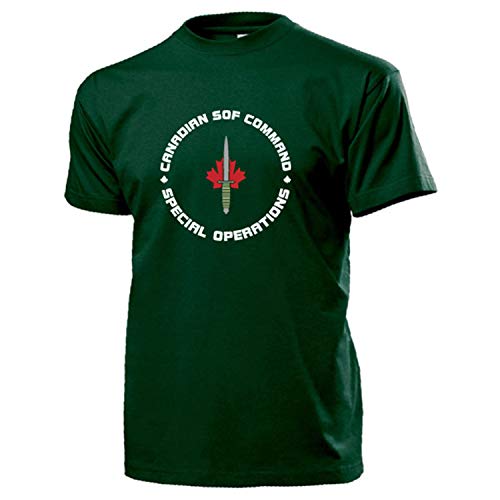 T-Shirt Canadian Sof Command XXL : Un Haut Militaire Ample et Résistant Vert #15498