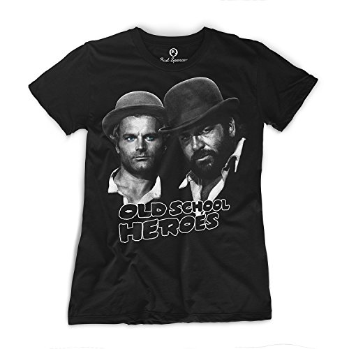 Bud Spencer - Girls - Old School Heroes - T-Shirt (Damen) (L) Cover