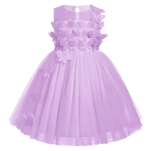 Robe de fête chic fille à volants pour un cadeau de cérémonie