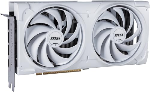 Image of MSI GeForce RTX 5070 12G Ventus 2X OC White Graphic Card - NVIDIA GeForce RTX 5070 GPU, 12GB GDDR7 192-bit Memory, 28 Gbps, PCI Express Gen 5 Interface, Upto 2542 MHz, TORX Fan 5.0