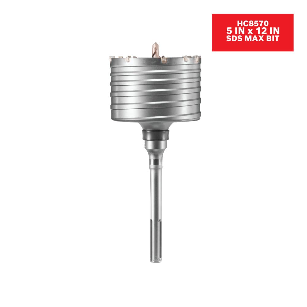 Bosch HC8570 12 cm x 30,5 cm SDS-Max wiertło z rdzeniem młotka obrotowego, szary