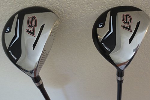 Mens Complete Golf Set Custom Made Clubs For Tall Men 6'0"- 6'6" Tall Driver, 3 & 5 Fairway Woods, Hybrid, Irons, Sand Wedge, Putter Bag Stiff #TOP3