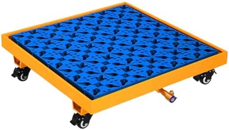 Spill Containment Platform, Drum Containment Spill Pallet, Detachable Steel Modular Platform for Garage and Warehouse