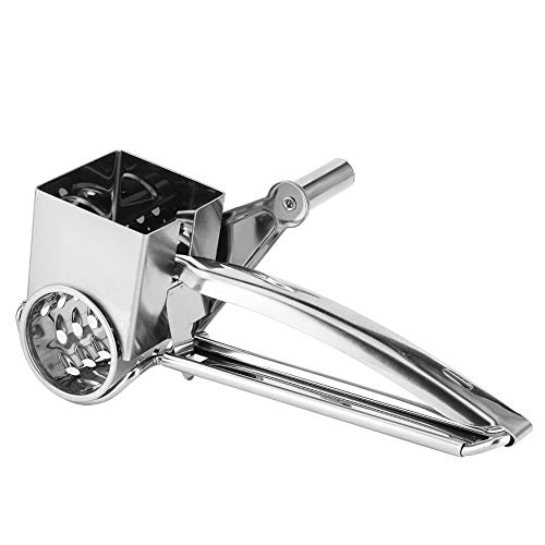 Rallador de queso multifunción eléctrico Dioche acero inoxidable miniatura 4