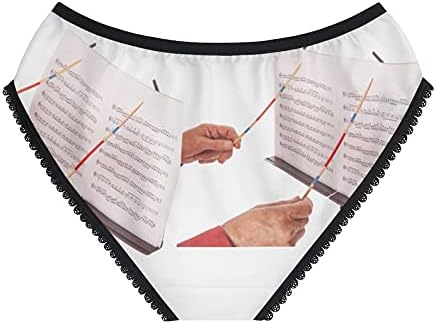 SpreadPassion Music Director Panties, Music Director Underwear, Briefs, Cotton Briefs, Funny Underwear, Panties For Women