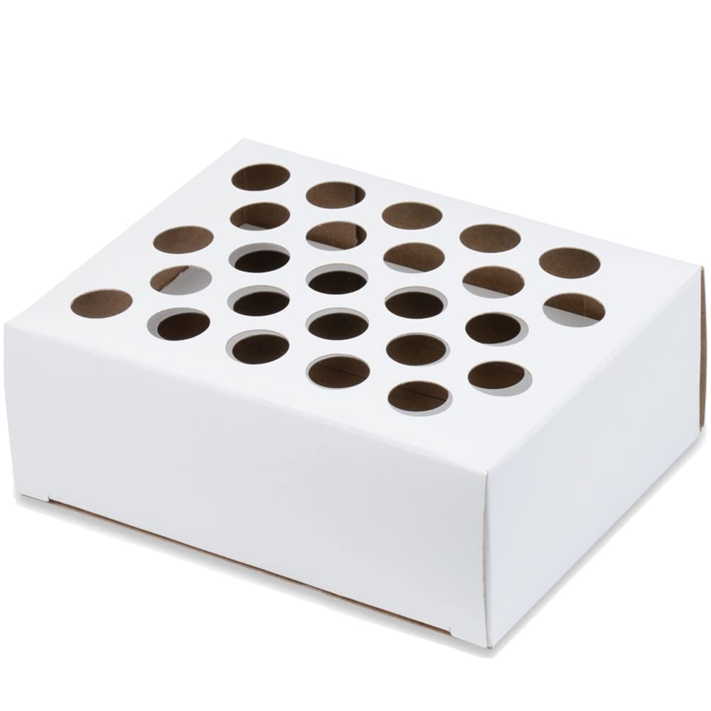 Test Tube Rack With Test Tubes