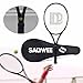 predolo Lightweight Tennis Racquet with Carrying Bag for Park Activities, Gold