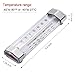 GERUSEA 12 Pack Fridge Refrigerator Freezer Thermometer