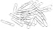 Amazon Basics No. 1 Paper Clips, Nonskid, 1000 Count (10 Pack of 100), Silver