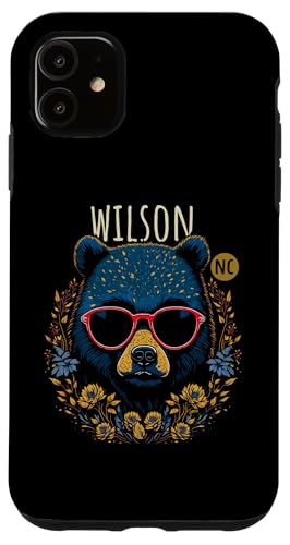 Wilson NC Fun Bear ���K�l���������t�����[�f�U�C�� �X�}�z�P�[�X iPhone 11 �p