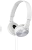 Auriculares Sony MDR-ZX310AP ZX Series con cable, sobre la oreja y micrófono, azul 5