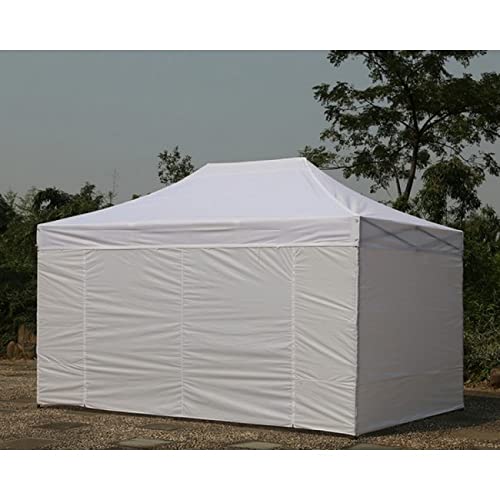 GAZEBO PROF. 3X4,5 MT PIEGHEVOLE RAPIDO AUTOMATICO CON SET PARETI LATERALI (GAZ.BIANCO + 4 PARETI)