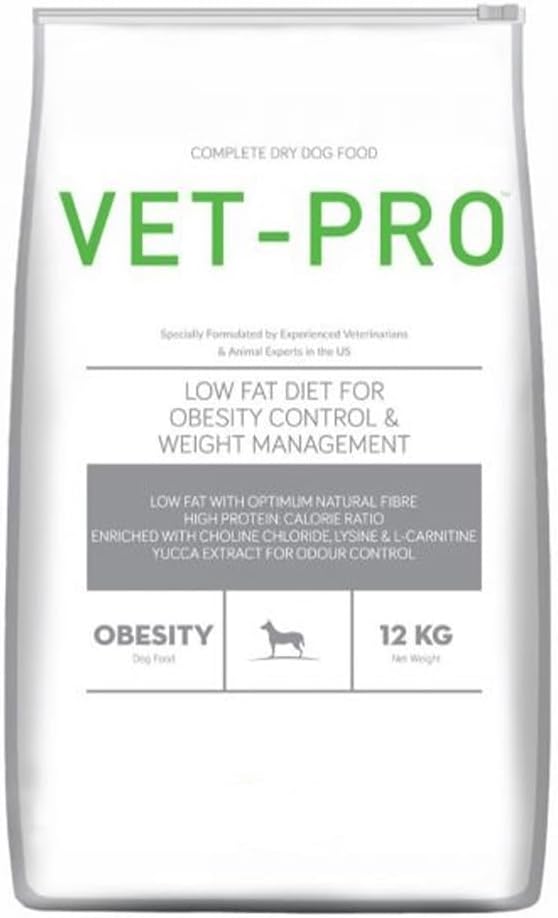 Vet PRO Obesity Pellet Adult Dog Food Chicken Flavor 12kg Amazon.in