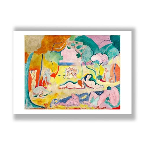 Henri Matisse Joy of Life impression mat XL pour habiller un grand mur vide sans reflets