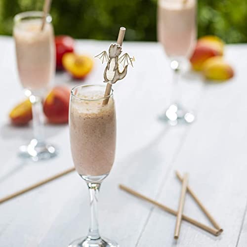 10 PCS Straws Dragon for Baby Shower, 1st Birthday. Dragons Theme Baby Shower Party Supplies and Party Decorations