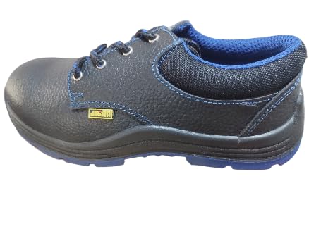 JB 41 Phoenix Leather Safety Shoes for Men - Size 8 | Durable, Comfortable Work Footwear-image-49