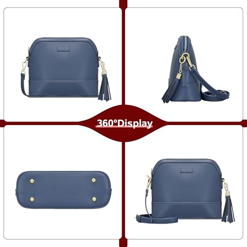 Crossbody Bags for Women PU Leather Shoulder Bag with Detachable Adjustable Strap Satchel Bags Women's Handbags Purses3