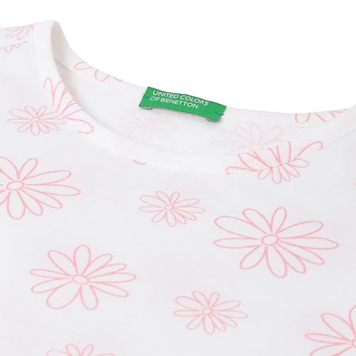 Image of UNITED COLORS OF BENETTON Girl's Cotton Fit and Flare Midi Dress