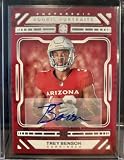 Football Trading Card 2024 Panini PhotoGenic Rookie Portrait Autographs #170 Trey Benson EX/NM Auto Cardinals