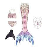 Niedliches Set MäDchen-Kleidungssets - Pflegeleicht Ideal FüR Pool Und Meer,E-120