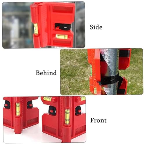 Regla horizontal plegable magnética multiángulo para reformas de carpintería 7