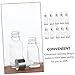 VINTORKY Essential Oil Bottles Set 10 Small Dropper Bottles for Oil Vinegar Cosmetics Beauty Perfect for Travel