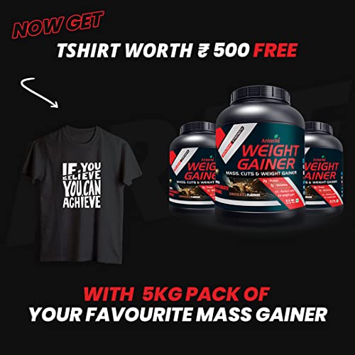 Image of Ankerite Weight Gainer Supplements for Men and Women | Protein Powder for Men Muscle Gain | Mass Gainer 5kg | Chocolate Muscle Gainer with High Calorie.