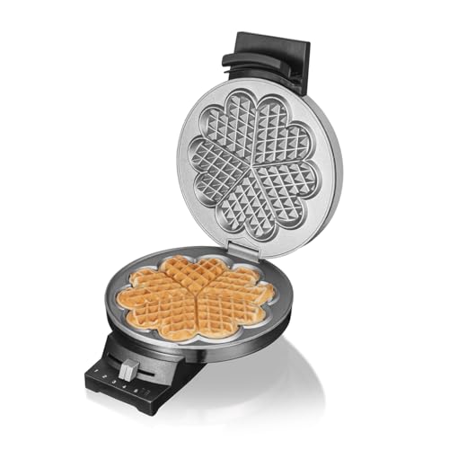 Foto von Cloer 185 Waffeleisen 930 W Chrom Waffelautomat