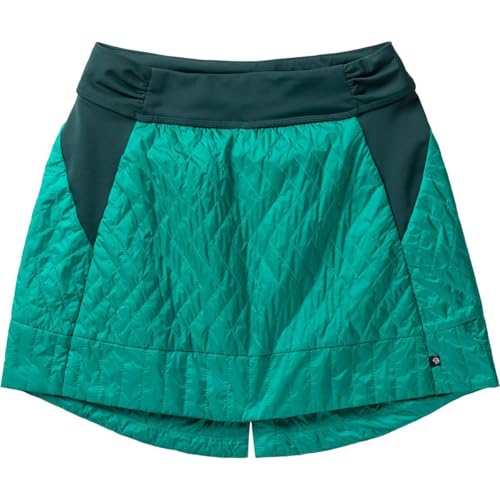 Mountain Hardwear Trekkin Insulated Mini Skirt - Women's, Synth Green - SMU, XS