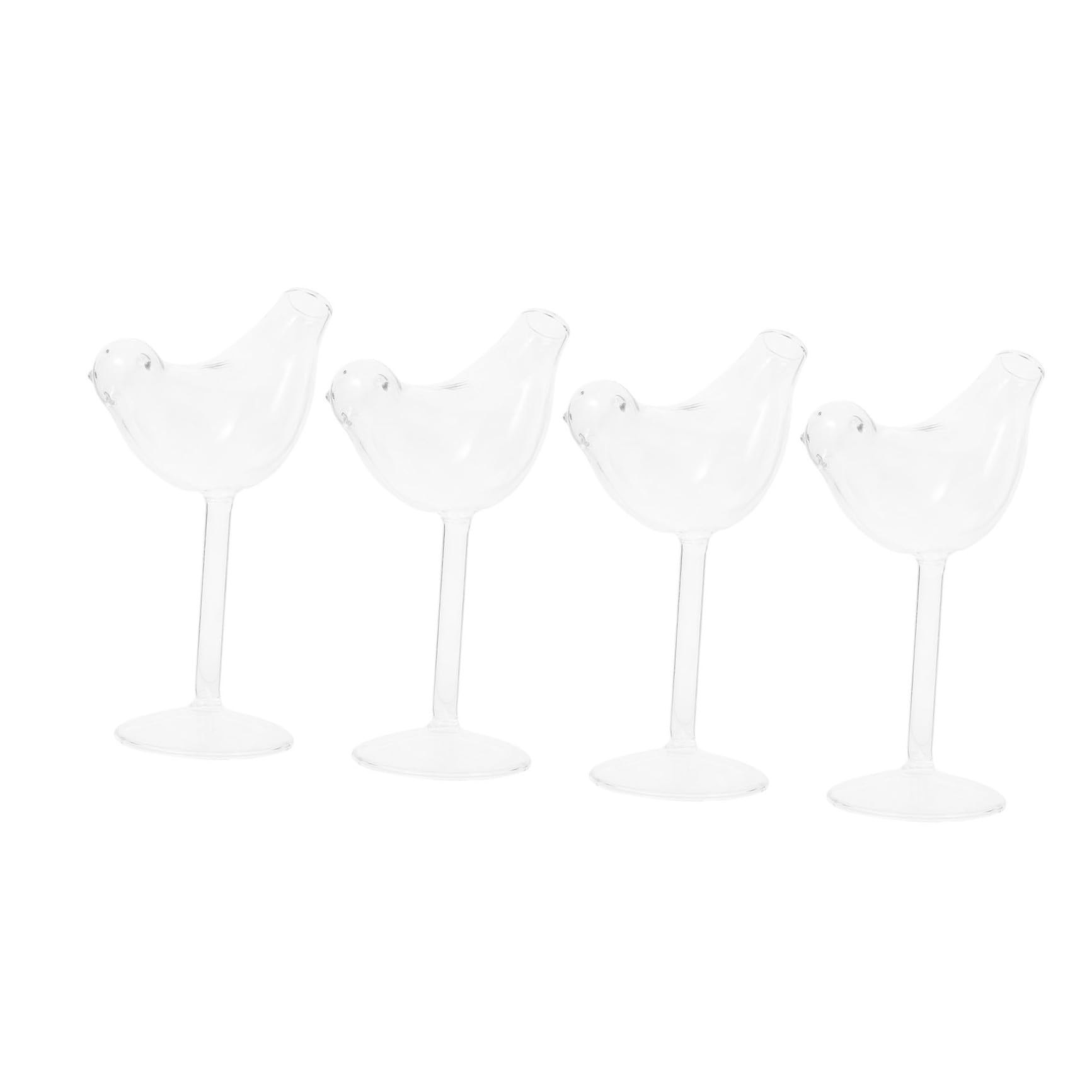 Verres à cocktail design en verre fumé soufflé créatif d'exception
