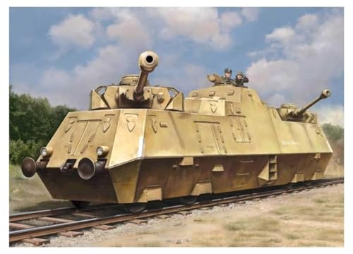 Hobbyboss 82953 Panzerjager Triebwagen 51 1:72 Model Kit, Multicoloured, 592,5 mm x 82,5 mm